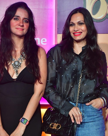 Shruti Seth and Maria Goretti