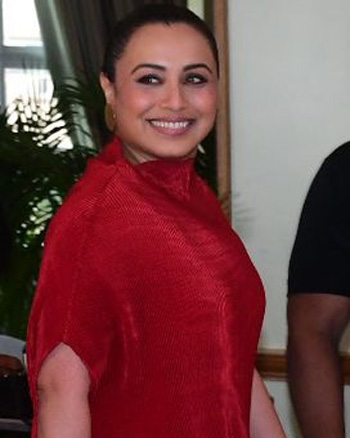 Rani Mukerji celebrates World Rose Day with cancer-affected children