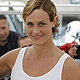 Cast members Thomas Doret and Cecile De France pose during a photocall for the film 'Le Gamin au velo' in competition at the 64th Cannes Film Festival