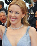 Singer and actress Kylie Minogue arrives on the red carpet for the awards ceremony of the 65th Cannes Film Festival