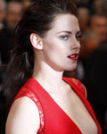 Actress Kristen Stewart arrives on the red carpet ahead of the screening of the film 'Cosmopolis' in competition at the 65th Cannes Film Festival