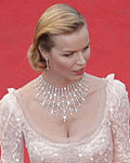 Eva Herzigova arrives on the red carpet for the screening of the film 'Moonrise Kingdom', in competition at the 65th Cannes Film Festival