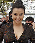 Cast member Hao Lei poses during a photocall for the film 'Mystery' at the 65th Cannes Film Festival