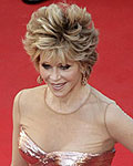 Jane Fonda arrives on the red carpet for the screening of the film Moonrise Kingdom in competition at the 65th Cannes Film Festival