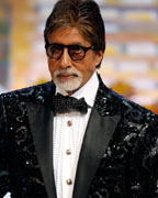 Leonardo DiCaprio and Amitabh Bachchan, cast members of the film 'The Great Gatsby', attend the opening ceremony of the 66th Cannes Film Festival in Cannes