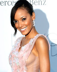 Model Selita Ebanks arrives for amfAR's Cinema Against AIDS 2013 event in Antibes during the 66th Cannes Film Festival