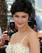 French actress Audrey Tautou, mistress of ceremony of the 66th Cannes Film Festival, poses during a photocall on the eve of the opening of the Festival in Cannes