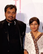 Directors of the film 'Bombay Talkies' Dibakar Banerjee, Anurag Kashyap, Zoya Akhtar and Karan Johar pose upon arrival at the evening's gala of the film 'Bombay Talkies' celebrating a hundred years of Indian cinema, during the 66th Cannes Film Festival