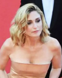 French actress and producer Julie Gayet