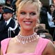 Czech supermodel Eva Herzigova arrives for an evening gala screening at the 60th Cannes Film Festival