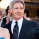 Cast member Harrison Ford and Calista Flockhart arrive for the screening of the world premiere of the film Indiana Jones and the Kingdom of the Crystal Skull by U.S. director Steven Spielberg