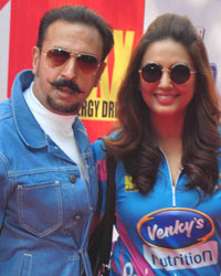 Gulshan Grover and Huma Qureshi