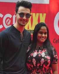 Arpita Khan along with her husband Aayush Sharma