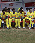 CCL 3 match between Chennai Rhinos and Bhojpuri Dabanggs