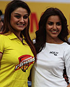 CCL 3 match between Chennai Rhinos and Bhojpuri Dabanggs