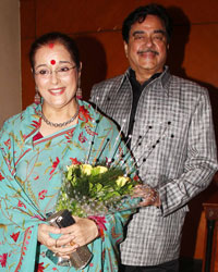 Shatrughan Sinha and Poonam Sinha