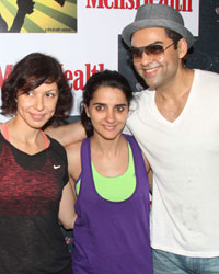 Celebrities Attend Superyoga Session