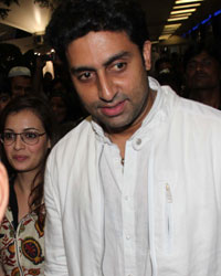 Abhishek Bachchan and Diya Mirza