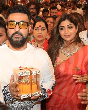 Raj Kundra and Shilpa Shetty