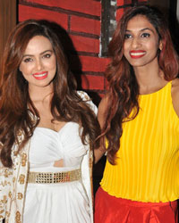 Sana Khan with Sandhya Shetty