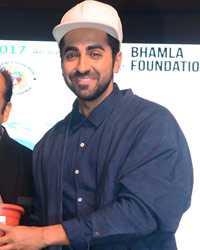 Arbaaz Khan, Asif Bhamla and Ayushmann Khurrana