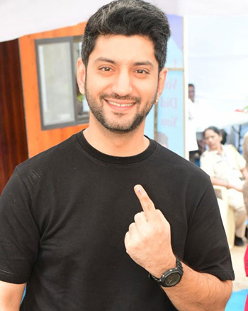 Celebs Cast Their Votes In Maharashtra Polls