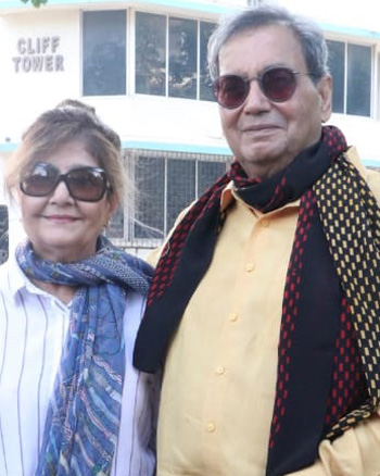 Mukta Ghai and Subhash Ghai