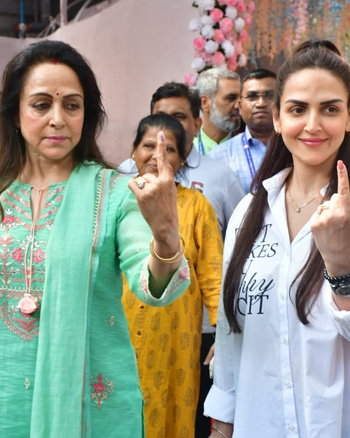 Hema Malini and Esha Deol