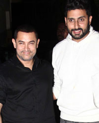 Aamir Khan and Abhishek Bachchan