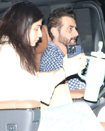 Maheep Kapoor and Sanjay Kapoor