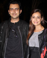 Sahil Sangha and Dia Mirza