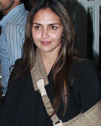 Bharat Takhtani and Esha Deol