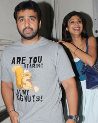 Raj Kundra and Shilpa Shetty