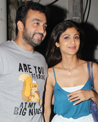 Raj Kundra and Shilpa Shetty