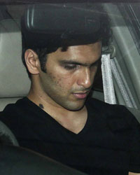 Celebs Snapped at Karan Johar House