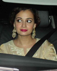 Dia Mirza along with her husband Sahil Sangha