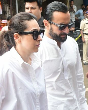 Karisma Kapoor and Saif Ali Khan