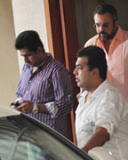 Celebs Visit Sanjay Dutt Post SC Verdict