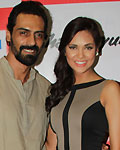 Arjun Rampal and Esha Gupta