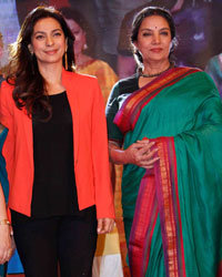 Juhi Chawla and Shabana Azmi