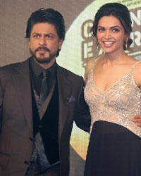 Deepika Padukone and Shah Rukh Khan