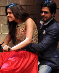 Deepika Padukone and Shahrukh Khan