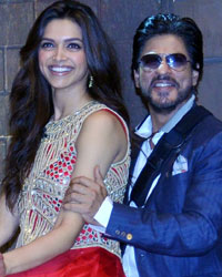 Deepika Padukone and Shahrukh Khan