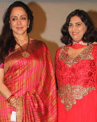 Hema Malini with author Sangeeta Bajpai