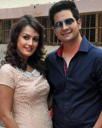 Nisha Rawal and Karan Mehra