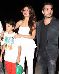 Amrita Arora and Shakeel Ladak