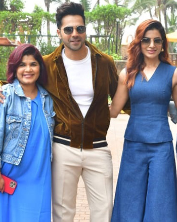 Sita Menon, Varun Dhawan, Samantha Ruth Prabhu and Raj Nidimoru