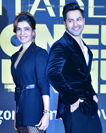 Samantha Ruth Prabhu and Varun Dhawan