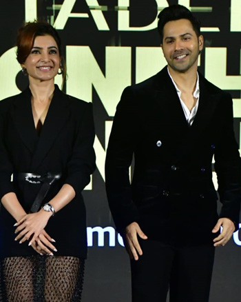 Samantha Ruth Prabhu and Varun Dhawan