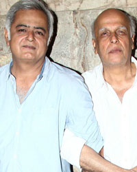 Hansal Mehta and Mahesh Bhatt